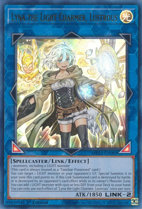 Lyna the Light Charmer, Lustrous [MP22-EN089] Ultra Rare | Total Play