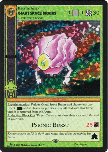 Giant Space Brains [Sample Cards] | Total Play