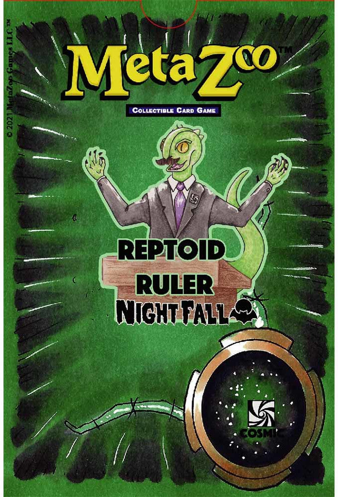 Nightfall - Theme Deck (Reptoid Ruler) (1st Edition) | Total Play