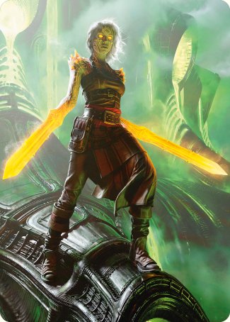 Nahiri, the Unforgiving Art Card [Phyrexia: All Will Be One Art Series] | Total Play