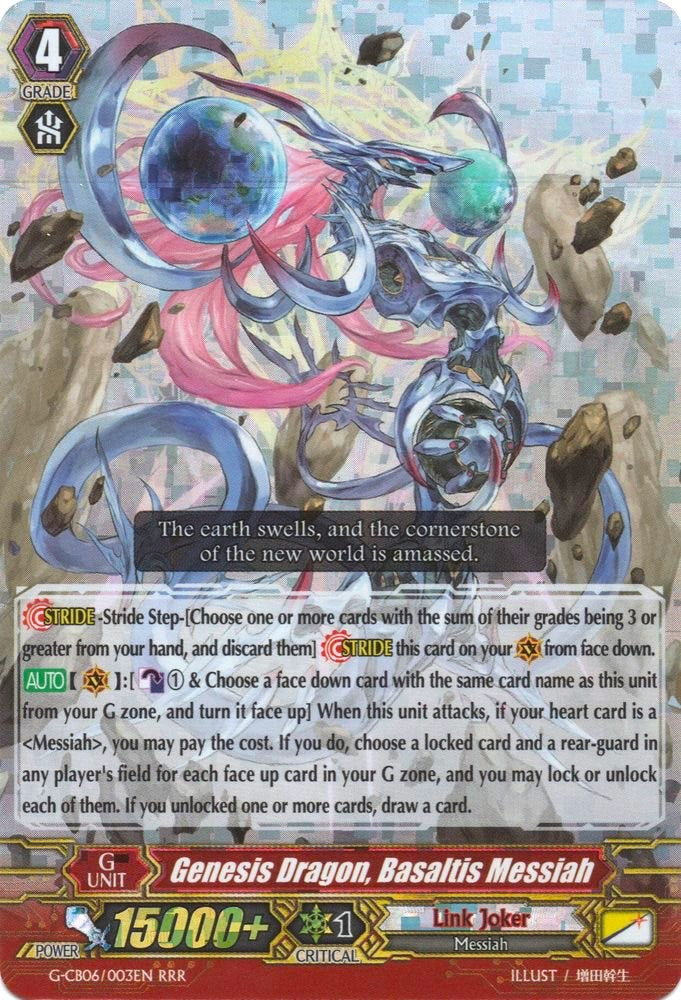 Genesis Dragon, Basaltis Messiah (G-CB06/003EN) [Rondeau of Chaos and Salvation] | Total Play
