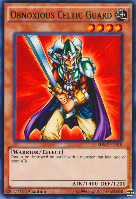 Obnoxious Celtic Guard [SDMY-EN018] Common | Total Play