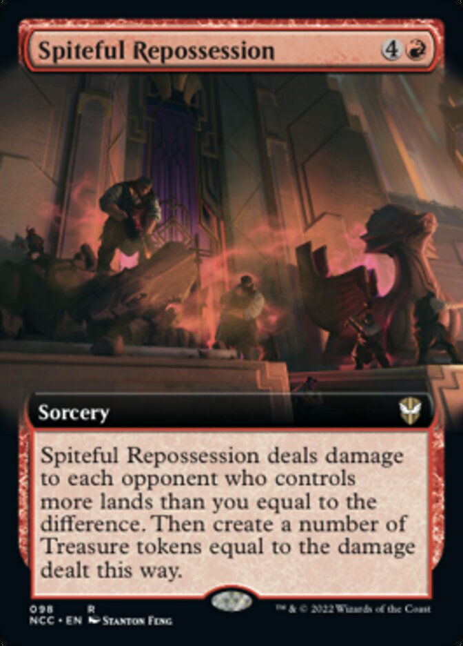 Spiteful Repossession (Extended Art) [Streets of New Capenna Commander] | Total Play