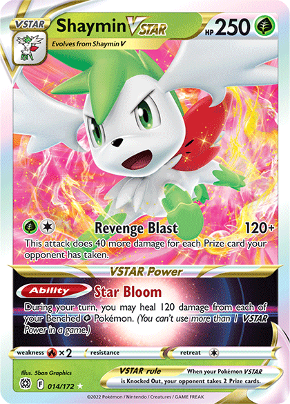 Shaymin VSTAR (014/172) [Sword & Shield: Brilliant Stars] | Total Play