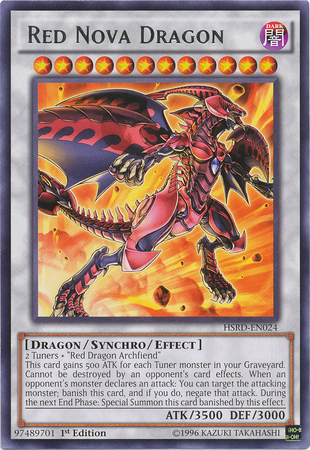 Red Nova Dragon [HSRD-EN024] Rare | Total Play