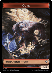 Soldier // Ogre Double-Sided Token [Murders at Karlov Manor Commander Tokens] | Total Play