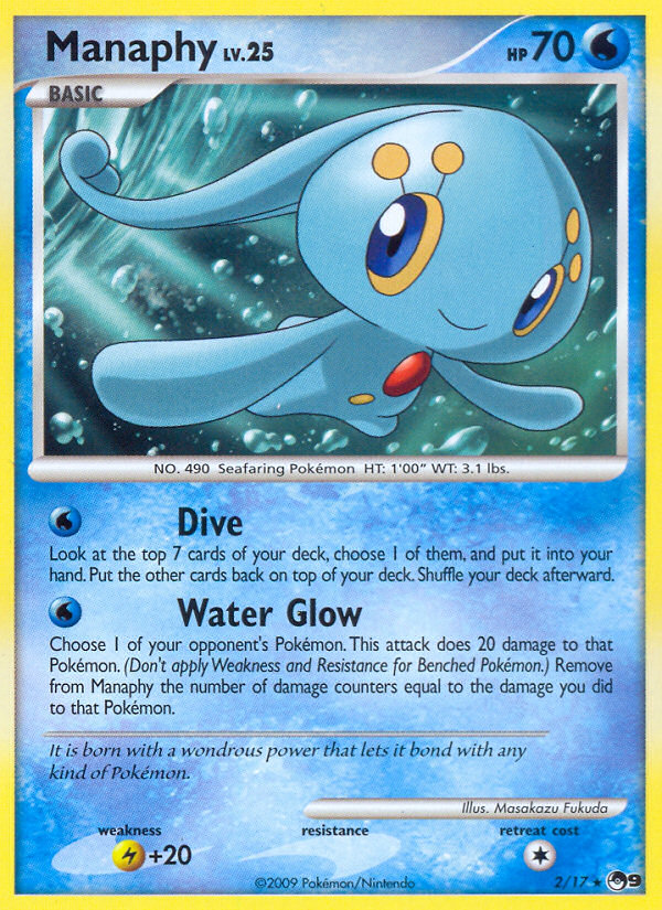 Manaphy (2/17) [POP Series 9] | Total Play