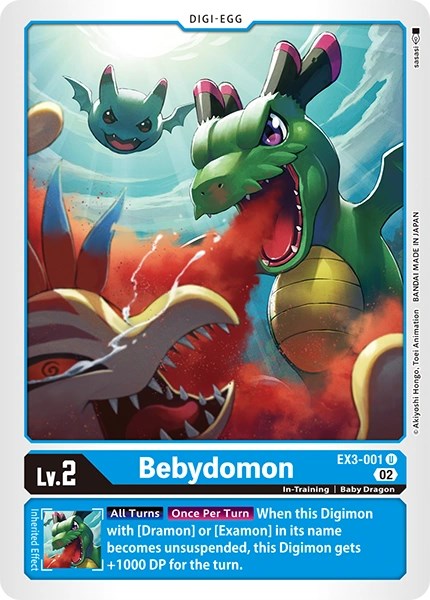 Bebydomon [EX3-001] [Revision Pack Cards] | Total Play