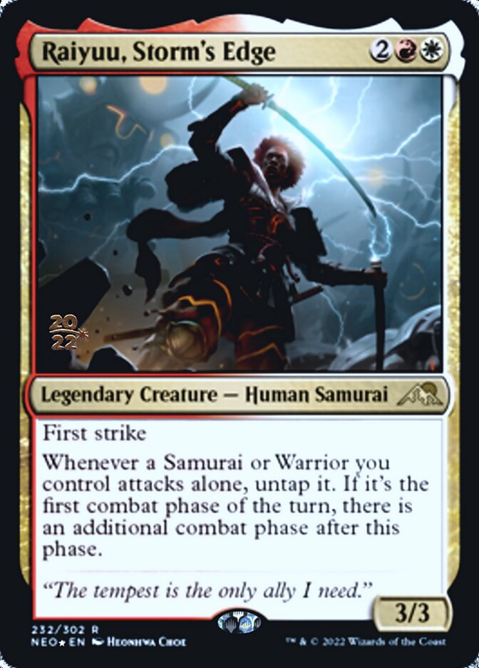 Raiyuu, Storm's Edge [Kamigawa: Neon Dynasty Prerelease Promos] | Total Play