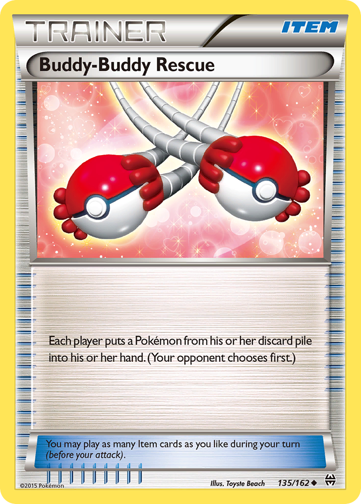 Buddy-Buddy Rescue (135/162) [XY: BREAKthrough] | Total Play