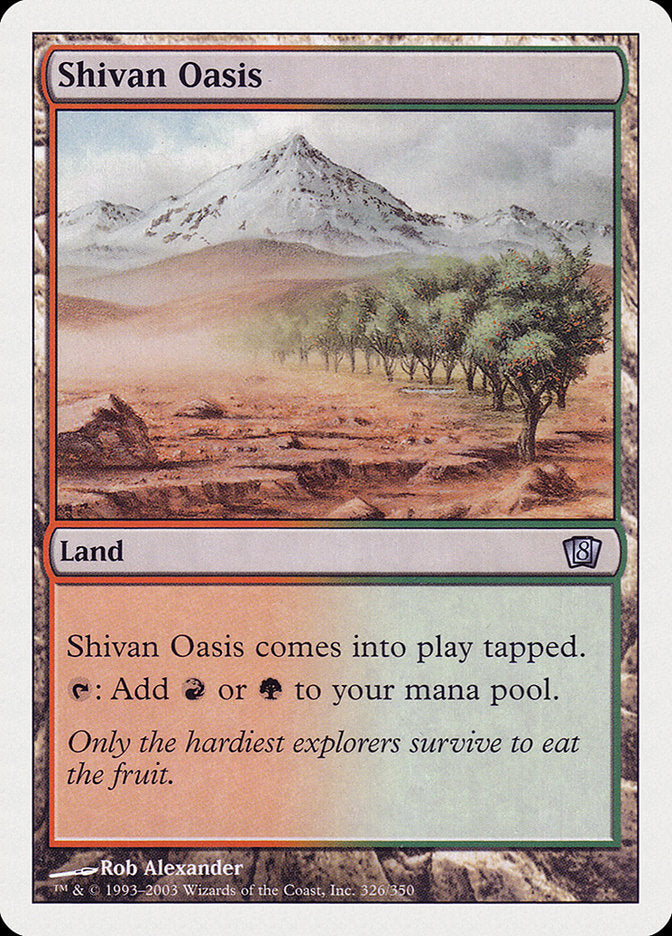 Shivan Oasis [Eighth Edition] | Total Play