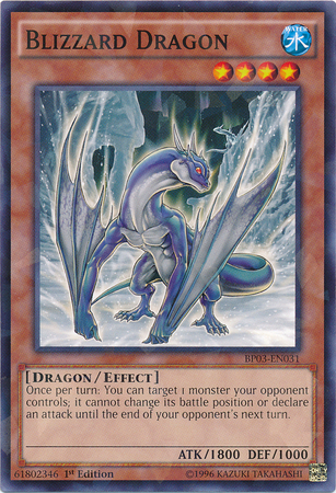 Blizzard Dragon [BP03-EN031] Shatterfoil Rare | Total Play