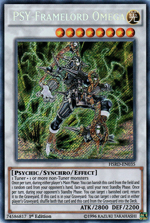 PSY-Framelord Omega [HSRD-EN035] Secret Rare | Total Play