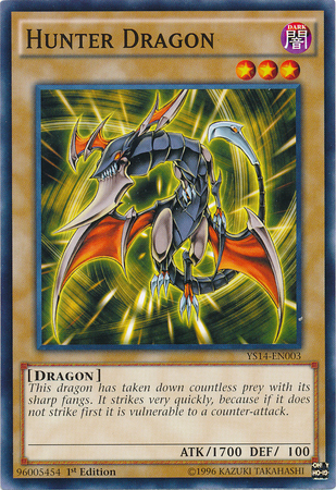 Hunter Dragon [YS14-EN003] Common | Total Play