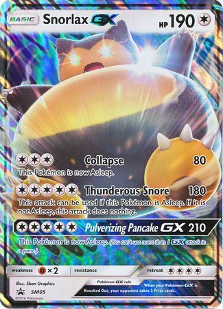 Snorlax GX (SM05) (Jumbo Card) [Sun & Moon: Black Star Promos] | Total Play