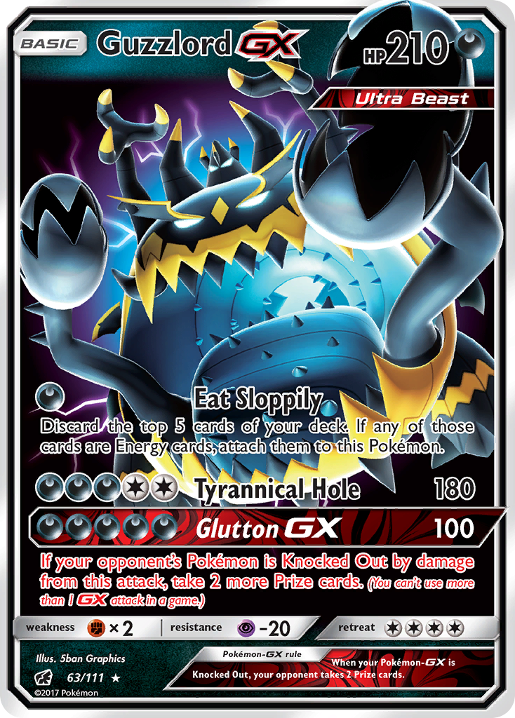 Guzzlord GX (63/111) [Sun & Moon: Crimson Invasion] | Total Play