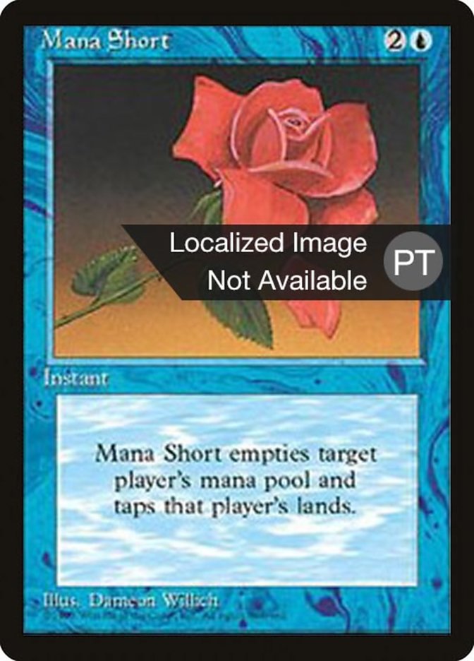 Mana Short [Fourth Edition (Foreign Black Border)] | Total Play