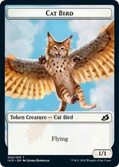 Cat Bird // Human Soldier (004) Double-Sided Token [Ikoria: Lair of Behemoths Tokens] | Total Play