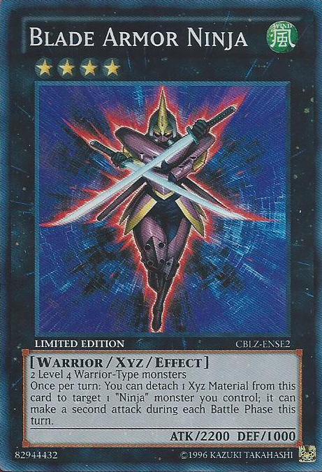 Blade Armor Ninja [CBLZ-ENSE2] Super Rare | Total Play