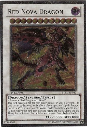 Red Nova Dragon [STBL-EN042] Ultimate Rare | Total Play