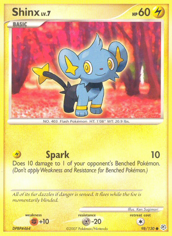 Shinx (98/130) [Diamond & Pearl: Base Set] | Total Play