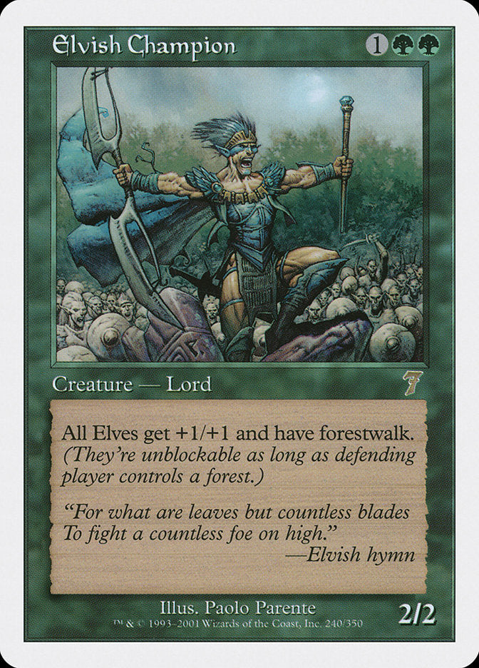 Elvish Champion [Seventh Edition] | Total Play