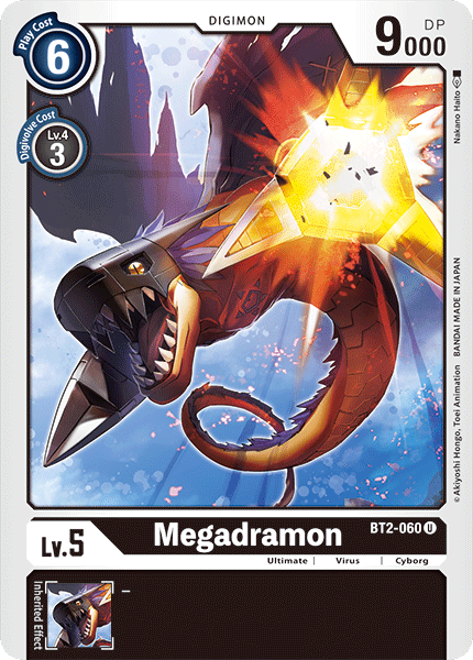 Megadramon [BT2-060] [Release Special Booster Ver.1.0] | Total Play
