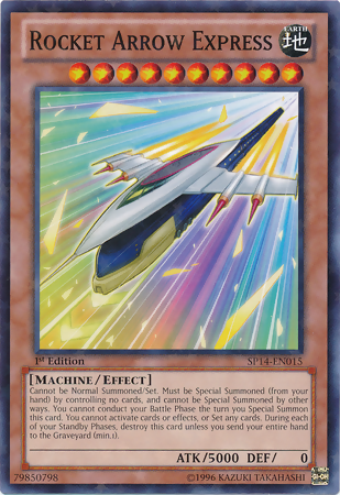 Rocket Arrow Express [SP14-EN015] Starfoil Rare | Total Play