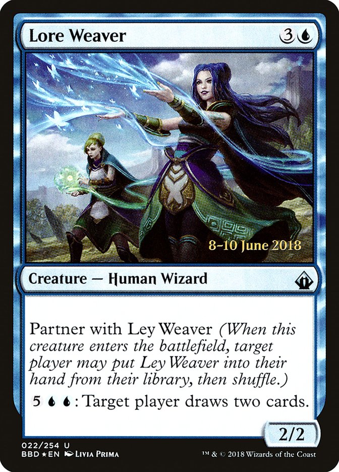 Lore Weaver [Battlebond Prerelease Promos] | Total Play