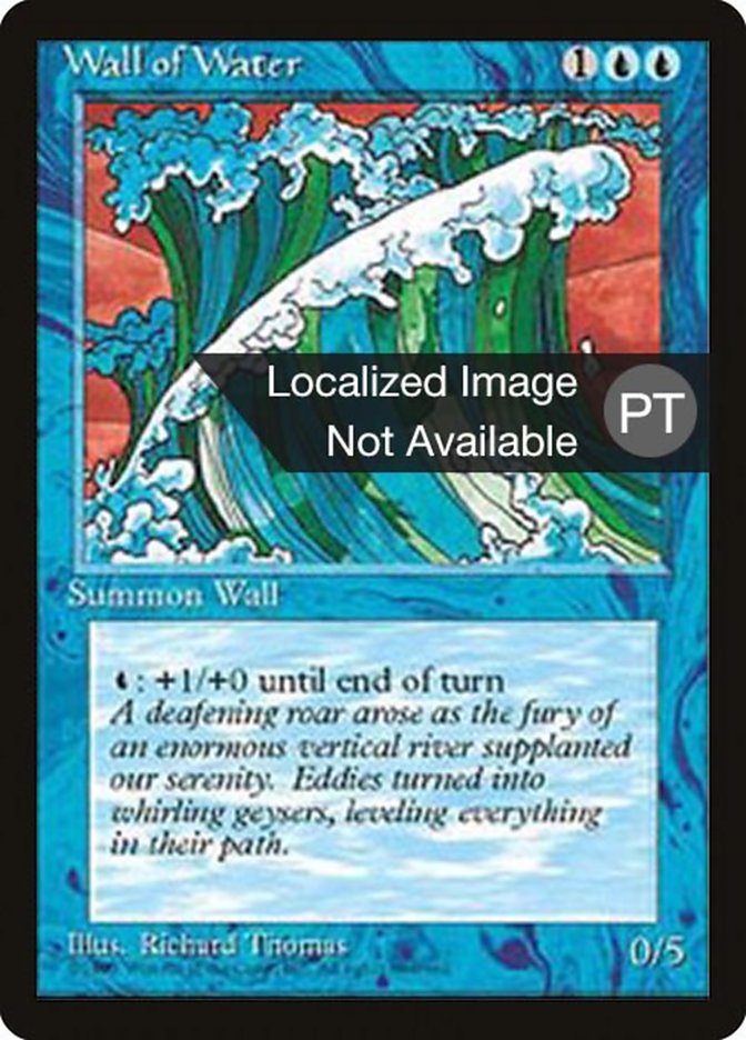 Wall of Water [Fourth Edition (Foreign Black Border)] | Total Play