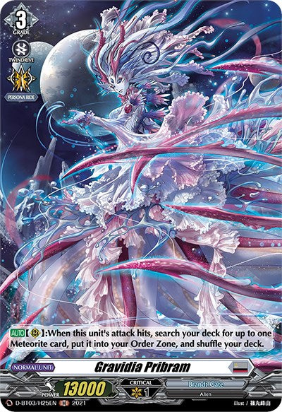 Gravidia Pribram (D-BT03/H25EN) [Advance of Intertwined Stars] | Total Play