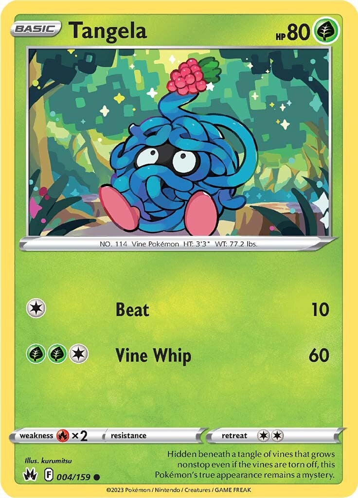 Tangela (004/159) [Sword & Shield: Crown Zenith] | Total Play