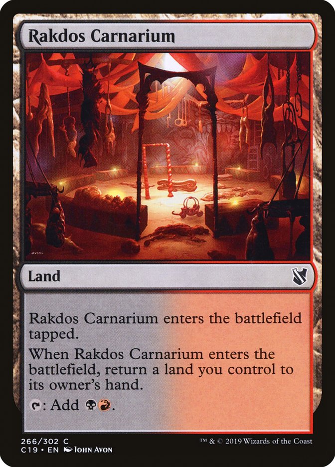 Rakdos Carnarium [Commander 2019] | Total Play