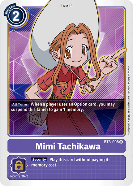 Mimi Tachikawa [BT3-096] [Release Special Booster Ver.1.5] | Total Play