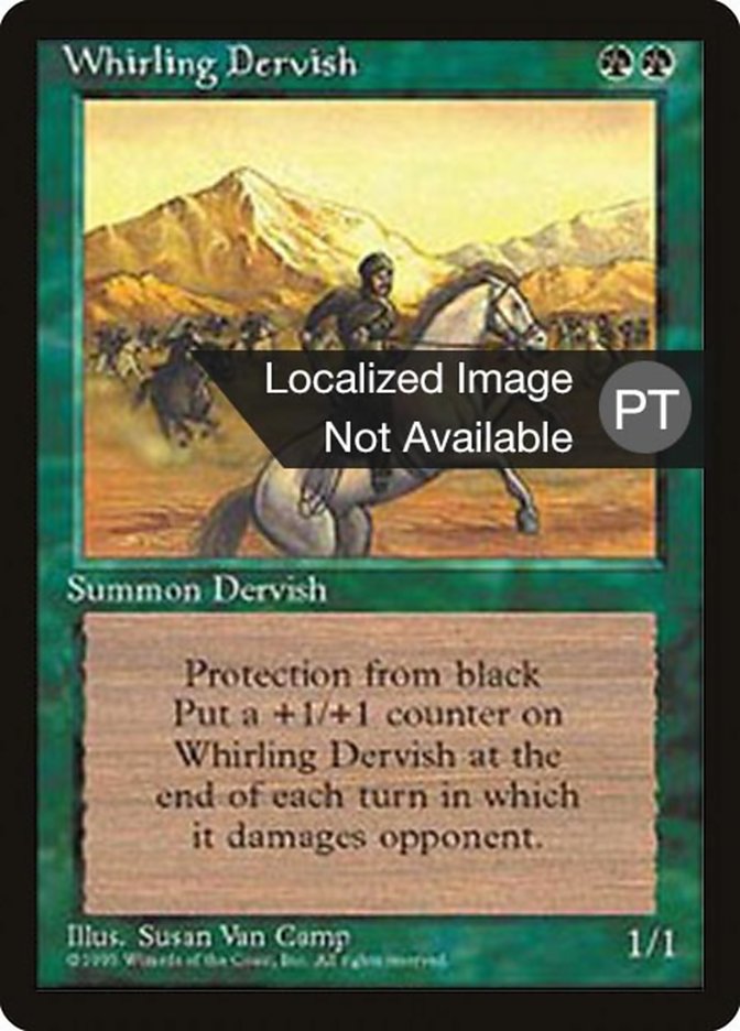 Whirling Dervish [Fourth Edition (Foreign Black Border)] | Total Play