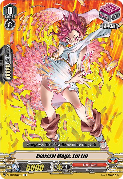 Exorcist Mage, Lin Lin (V-BT12/088EN) [Divine Lightning Radiance] | Total Play