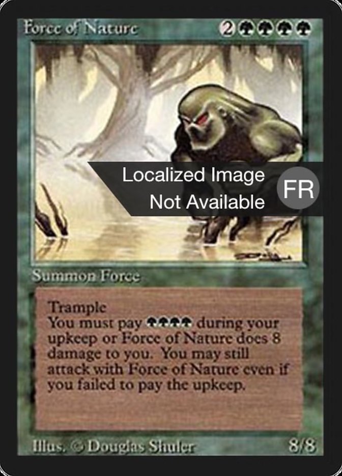 Force of Nature [Foreign Black Border] | Total Play
