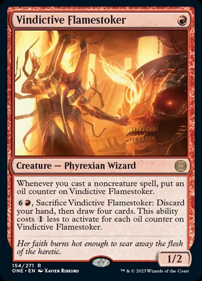 Vindictive Flamestoker [Phyrexia: All Will Be One] | Total Play