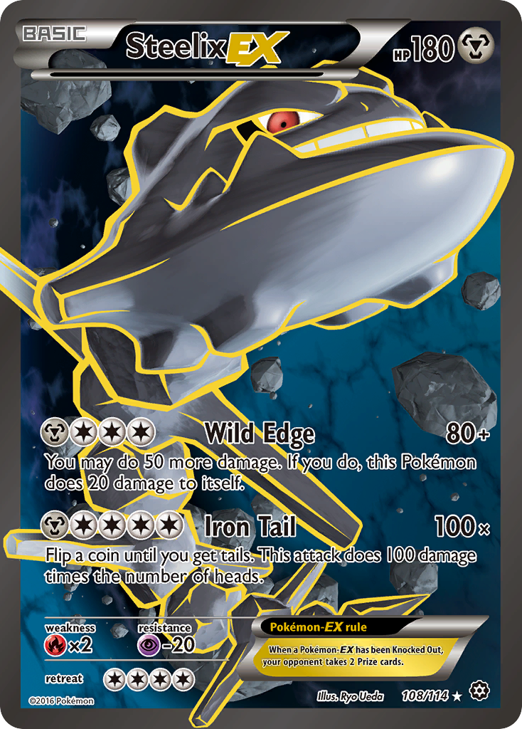 Steelix EX (108/114) [XY: Steam Siege] | Total Play