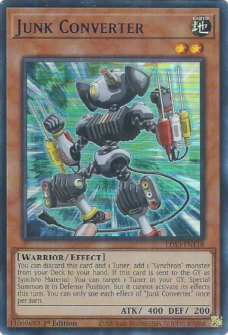 Junk Converter (Blue) [LDS3-EN118] Ultra Rare | Total Play