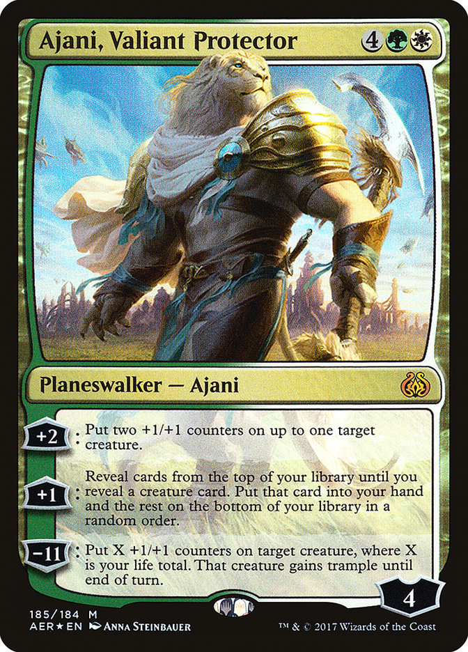 Ajani, Valiant Protector [Aether Revolt] | Total Play