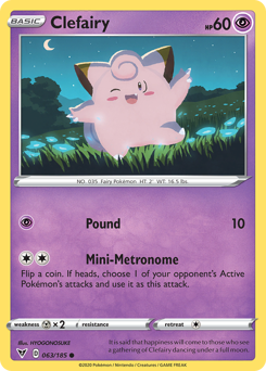 Clefairy (063/185) [Sword & Shield: Vivid Voltage] | Total Play