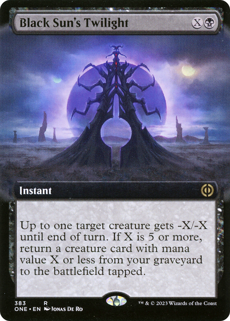 Black Sun's Twilight (Extended Art) [Phyrexia: All Will Be One] | Total Play