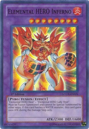 Elemental HERO Inferno [LCGX-EN076] Super Rare | Total Play