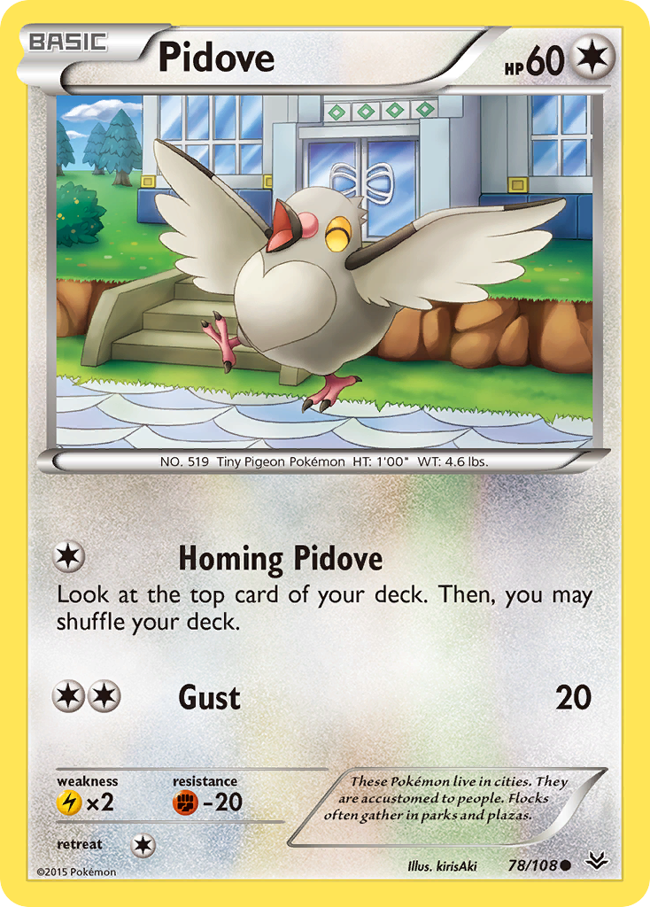 Pidove (78/108) [XY: Roaring Skies] | Total Play