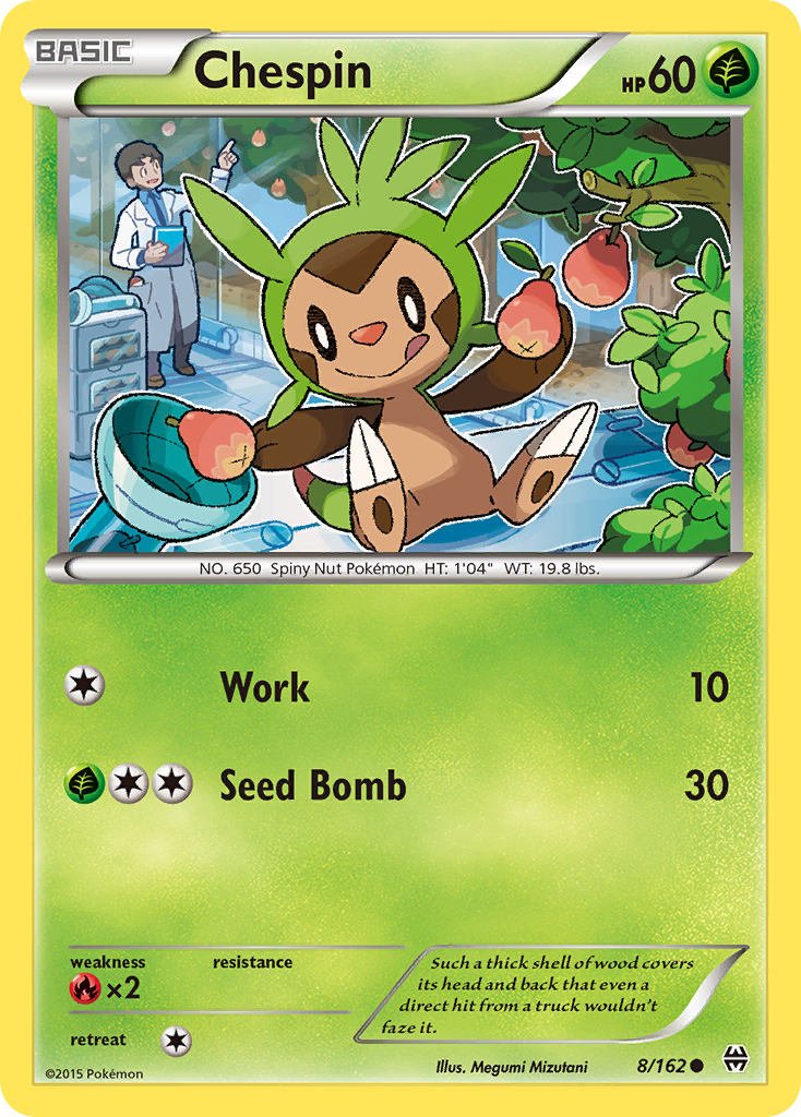 Chespin (8/162) [XY: BREAKthrough] | Total Play