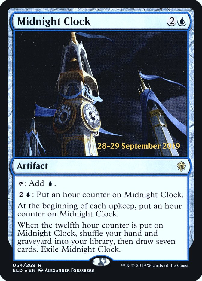 Midnight Clock [Throne of Eldraine Prerelease Promos] | Total Play