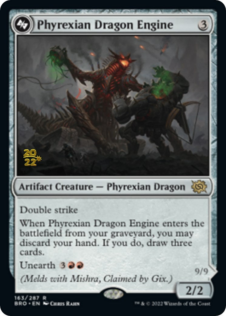 Phyrexian Dragon Engine [The Brothers' War Prerelease Promos] | Total Play