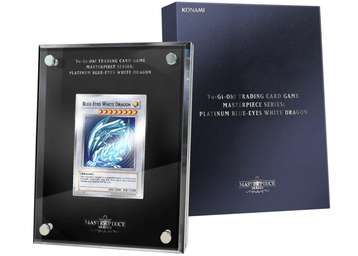 Masterpiece Series: Platinum Blue-Eyes White Dragon | Total Play