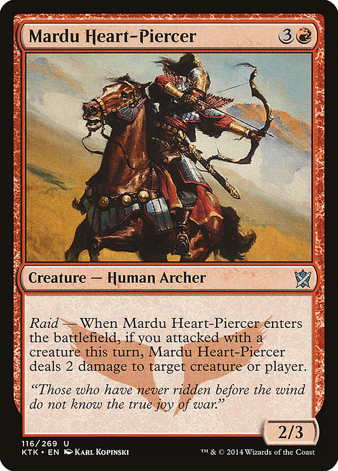 Mardu Heart-Piercer [Khans of Tarkir] | Total Play